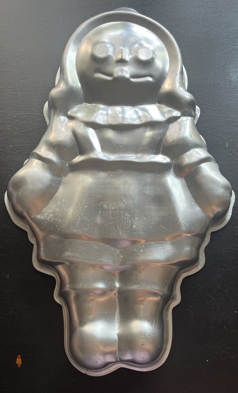 Wilton Raggedy Ann Cake Pan Mold #502-968 Baking Bake Vintage 1971